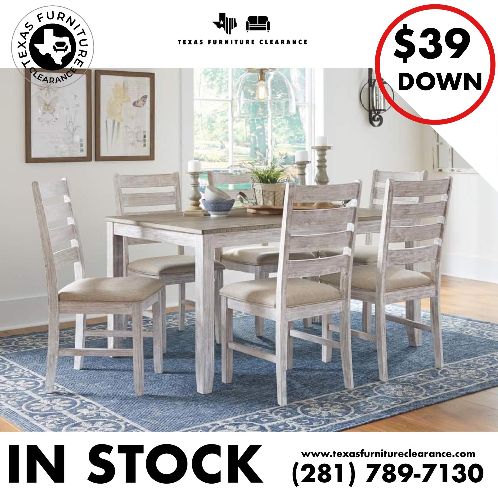 D394-425 Ashley 7pc Dining Set – Texas Furniture Clearance - Furniture ...