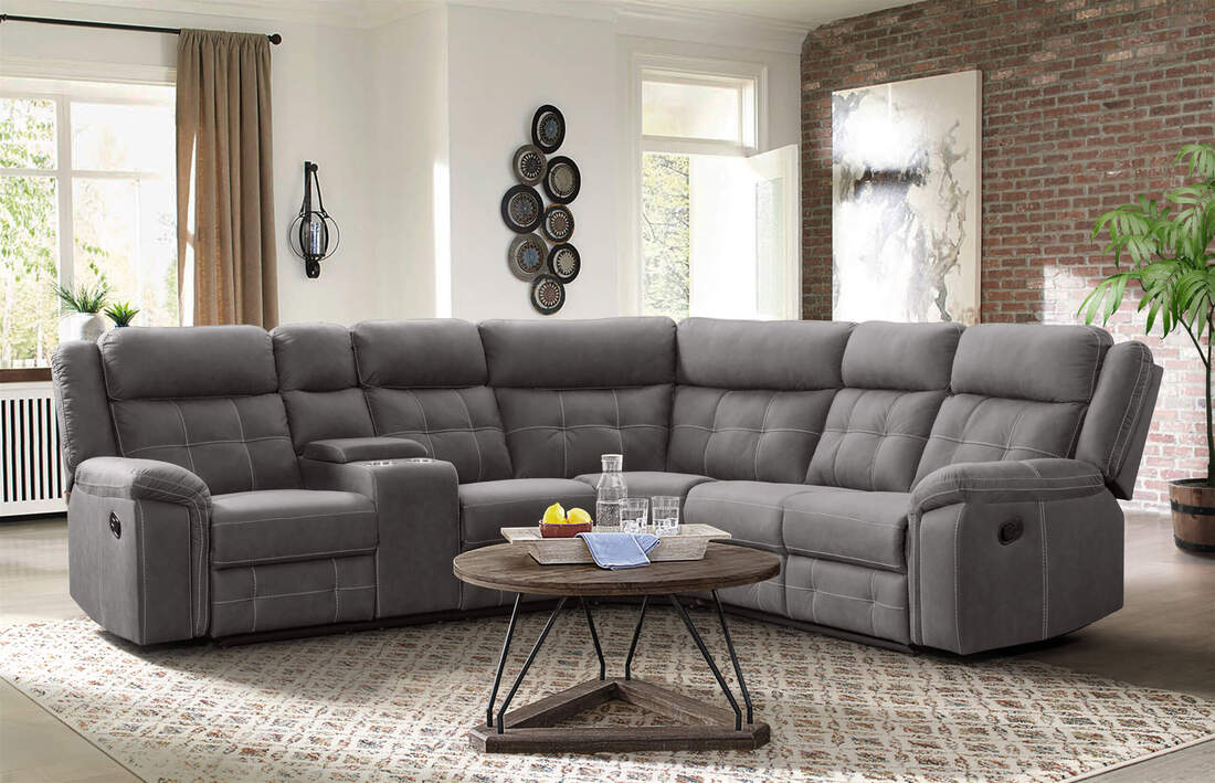Lane 59933 3pc Reclining Sectional
